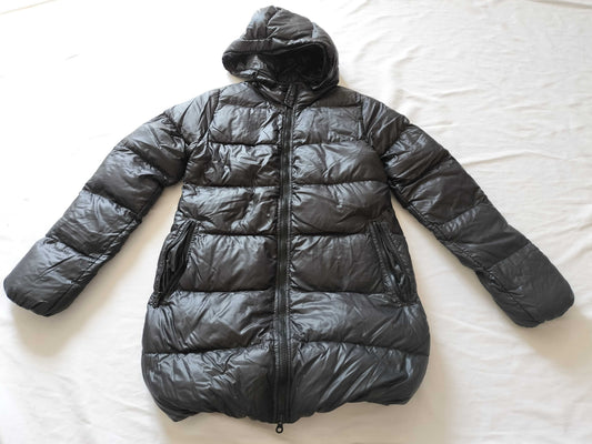 Duvetica Down Jacket, Black, Size 42, Hooded