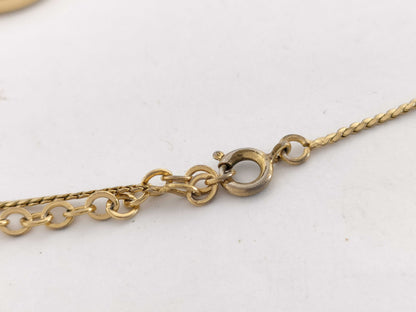 Dior GD Color Necklace Logo Rhinestone Necklace