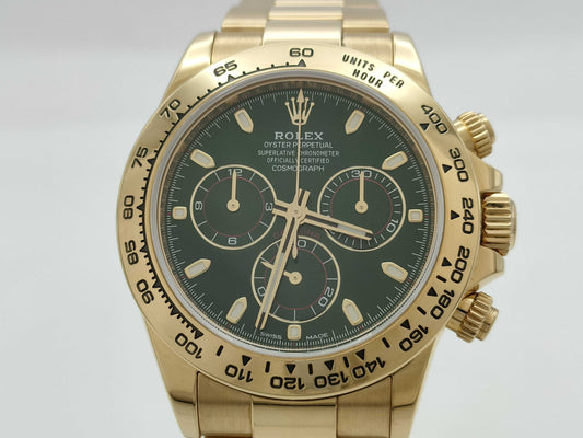 ROLEX Daytona 116508 LM851741 Green Men's Watch