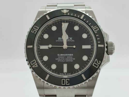 ROLEX Submariner 124060 5F654115 Black Dial Men's Watch