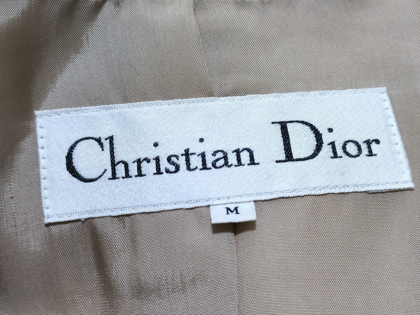 Dior Beige Jacket Long Jacket