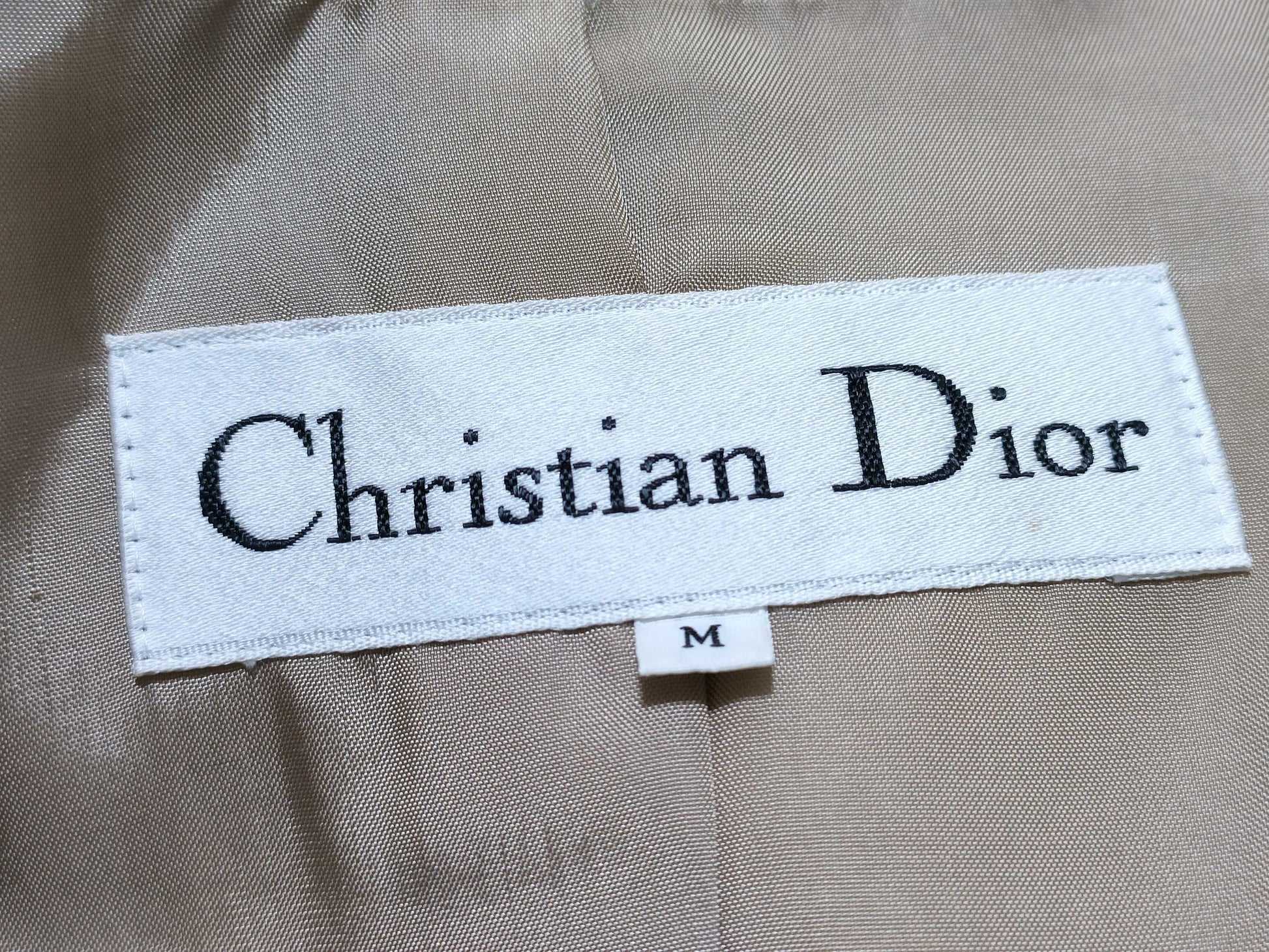 Dior Beige Jacket Long Jacket