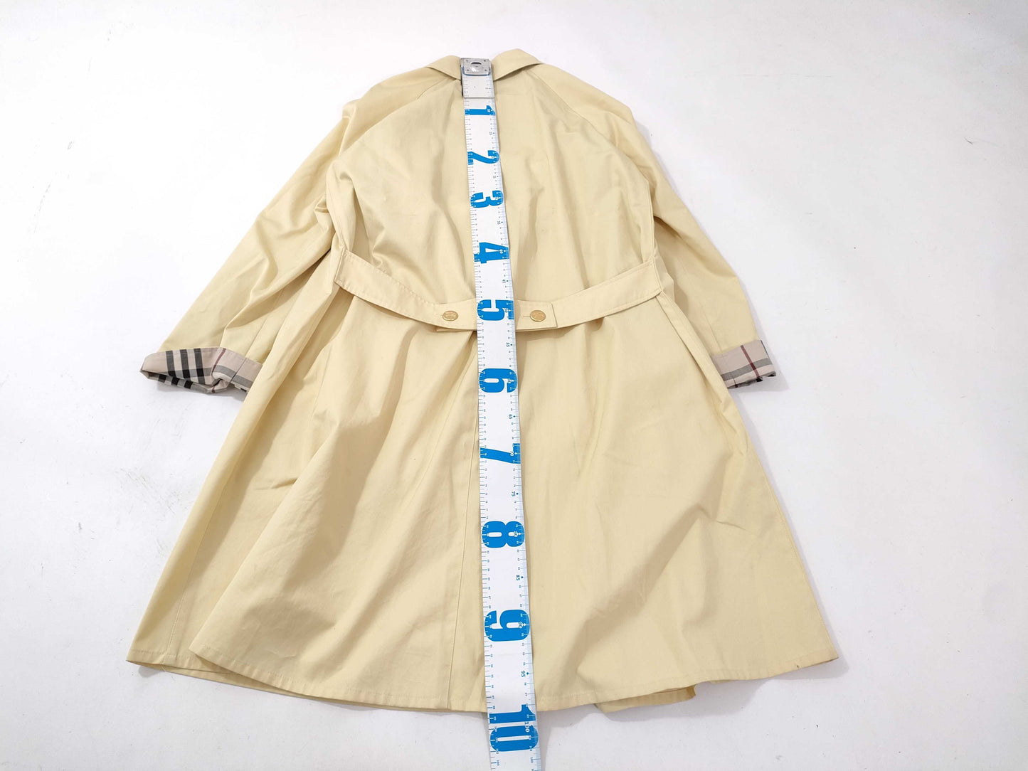 BURBERRY Pastel Color Trench Coat/Year Consideration Coat
