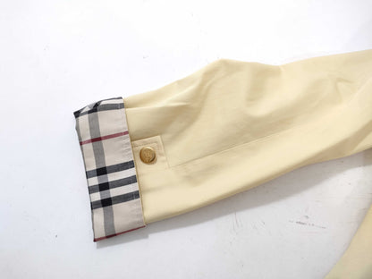 BURBERRY Pastel Color Trench Coat/Year Consideration Coat