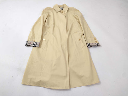 BURBERRY Pastel Color Trench Coat/Year Consideration Coat