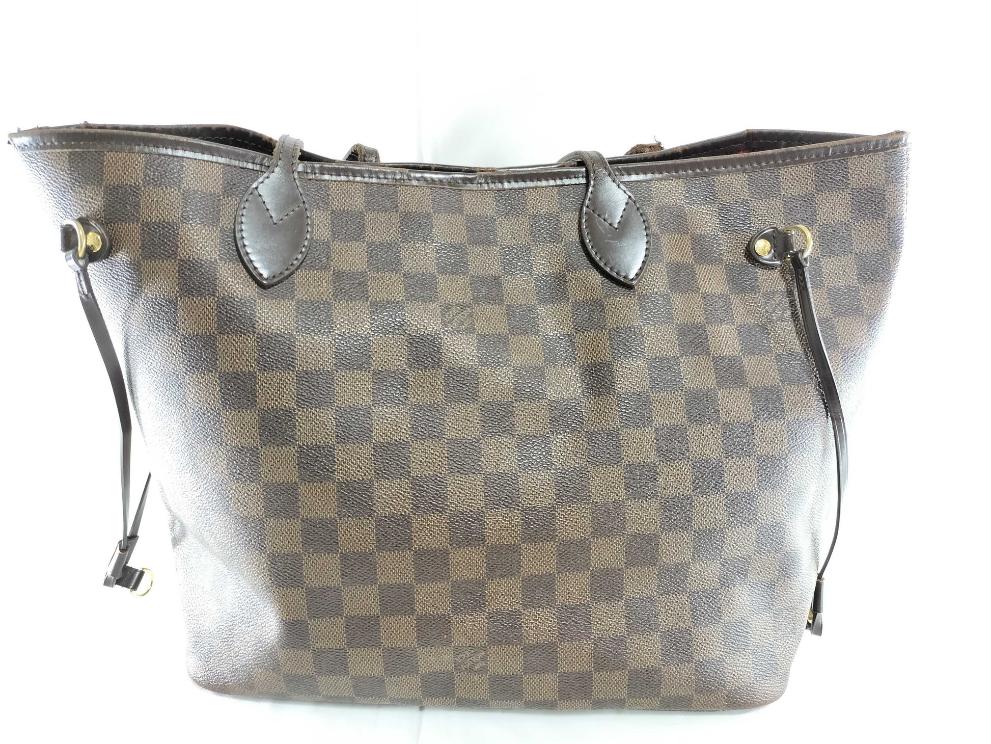 LOUIS VUITTON Damier Neverfull MM Tote Bag