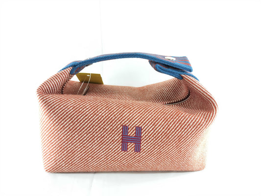 HERMES Bride a Black PM H Natte Tomet Tote Bag