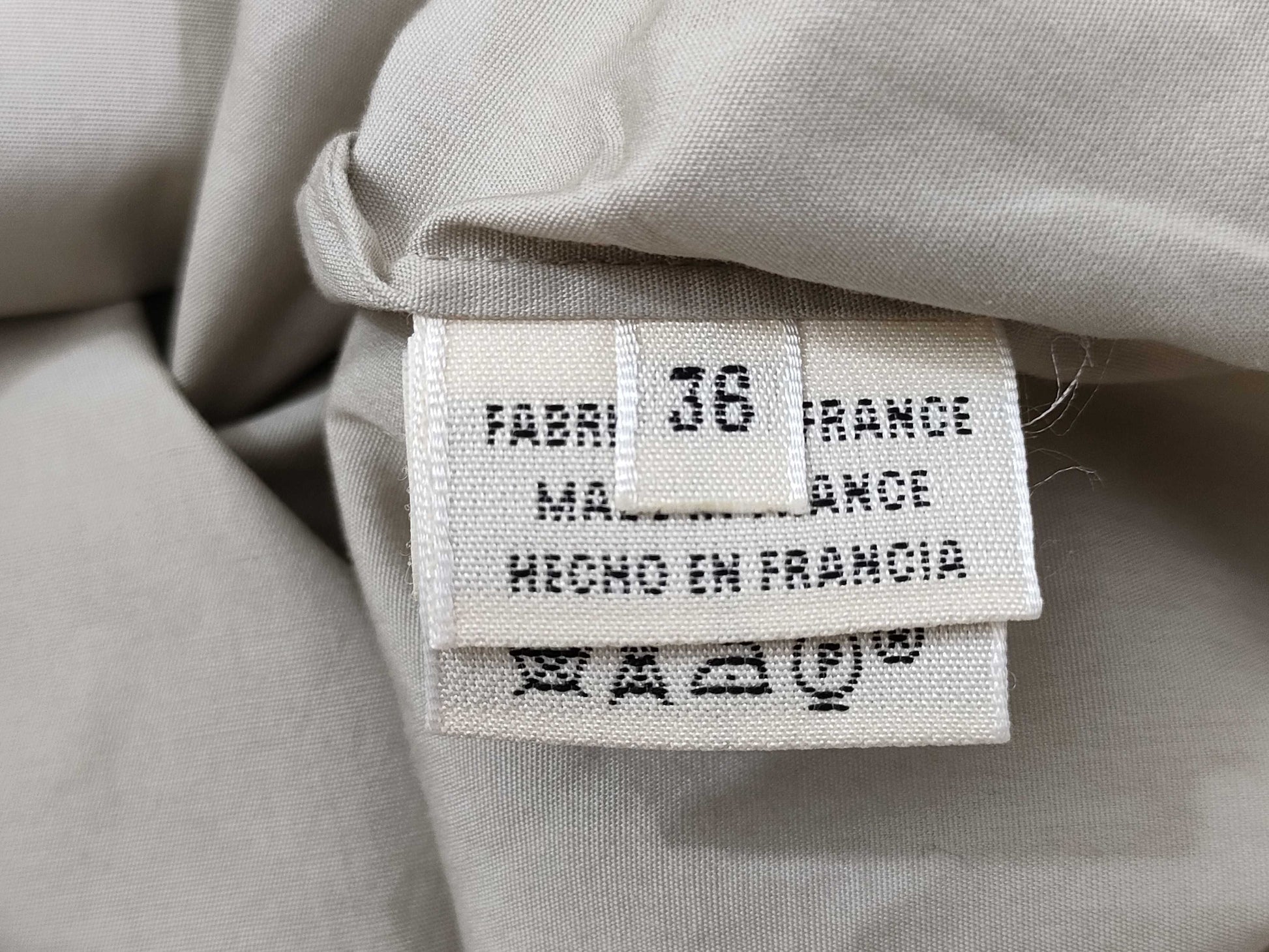 HERMES MOTSCH shirt with stains