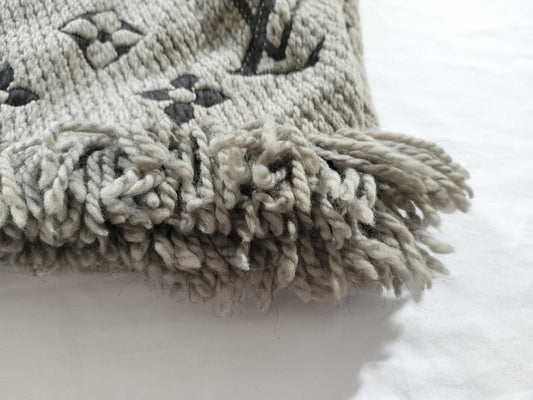 LOUIS VUITTON Monogram Echarpe Logomania Scarf