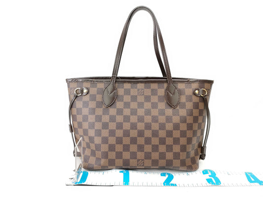 LOUIS VUITTON Damier N41359 Neverfull PM Handbag