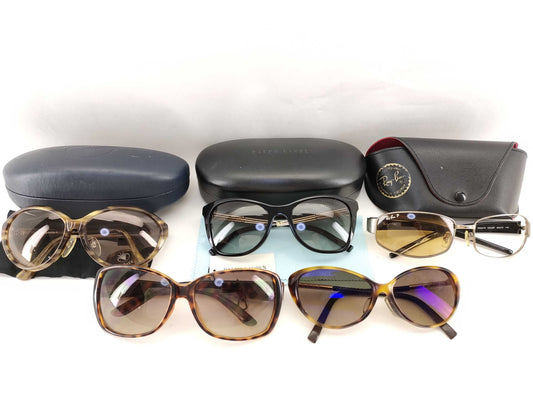  Dior Ray-Ban and other 5-piece sunglasses and glasses