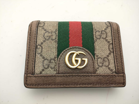 GUCCI GG Supreme Ophidia Bifold Wallet