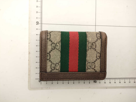 GUCCI GG Supreme Ophidia Bifold Wallet