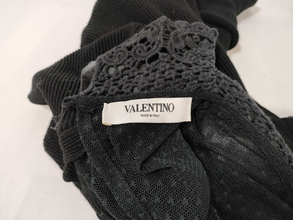 VALENTINO Knit x Lace Dress Dress