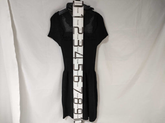 VALENTINO Knit x Lace Dress Dress