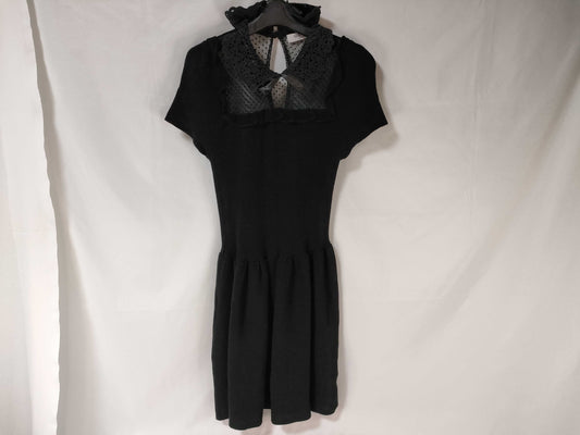 VALENTINO Knit x Lace Dress Dress