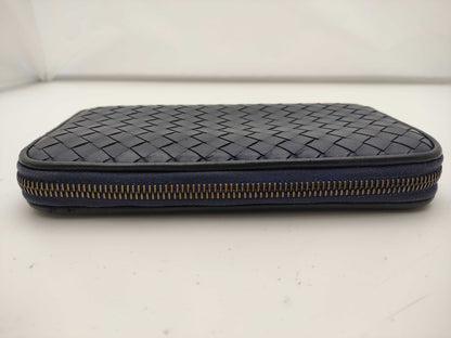 BOTTEGA VENETA Intrecciato Long Wallet with Zipper