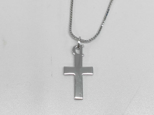 Dior Logo Cross Necklace Necklace
