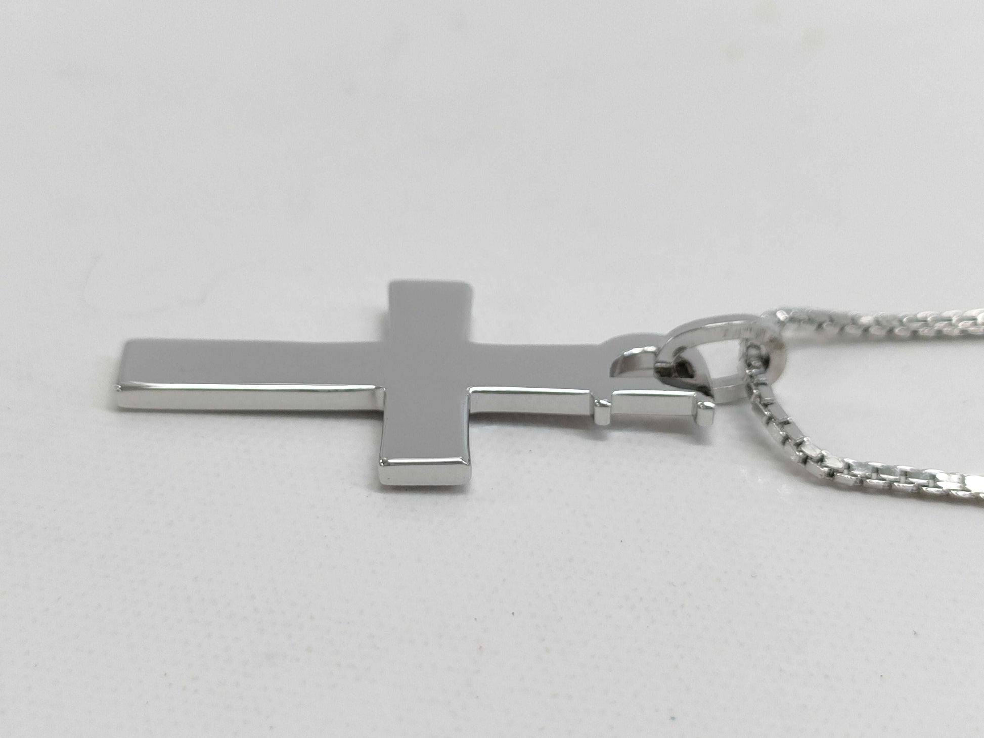 Dior Logo Cross Necklace Necklace