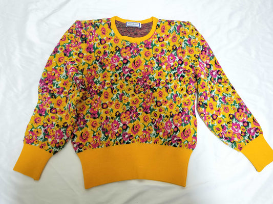 Yves Saint Laurent Floral Knit Other Apparel