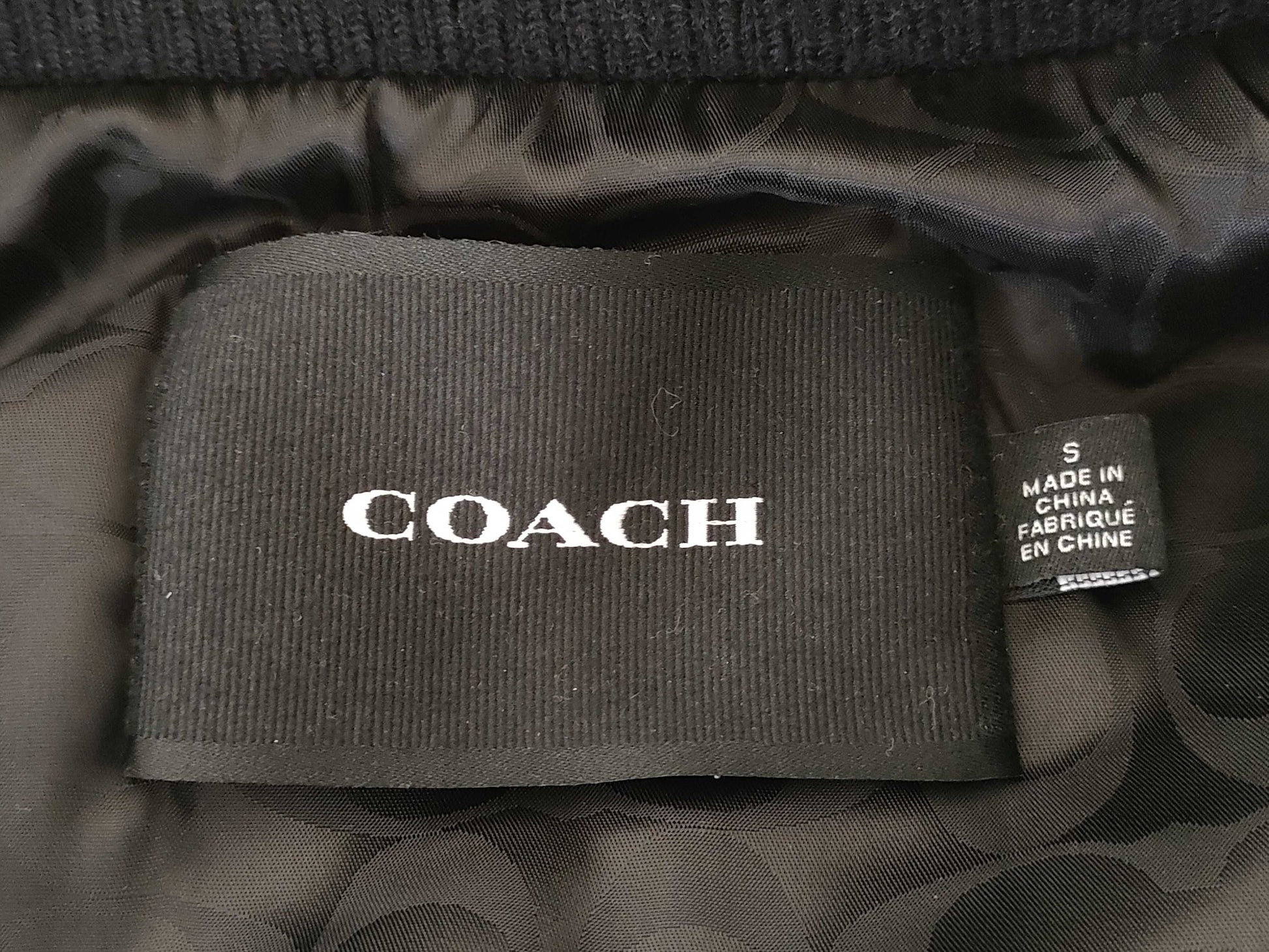 COACH Stadium Jacket Navy