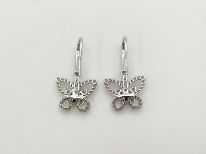 GRAFF Butterfly Diamond WG Au750 4.8g Earrings