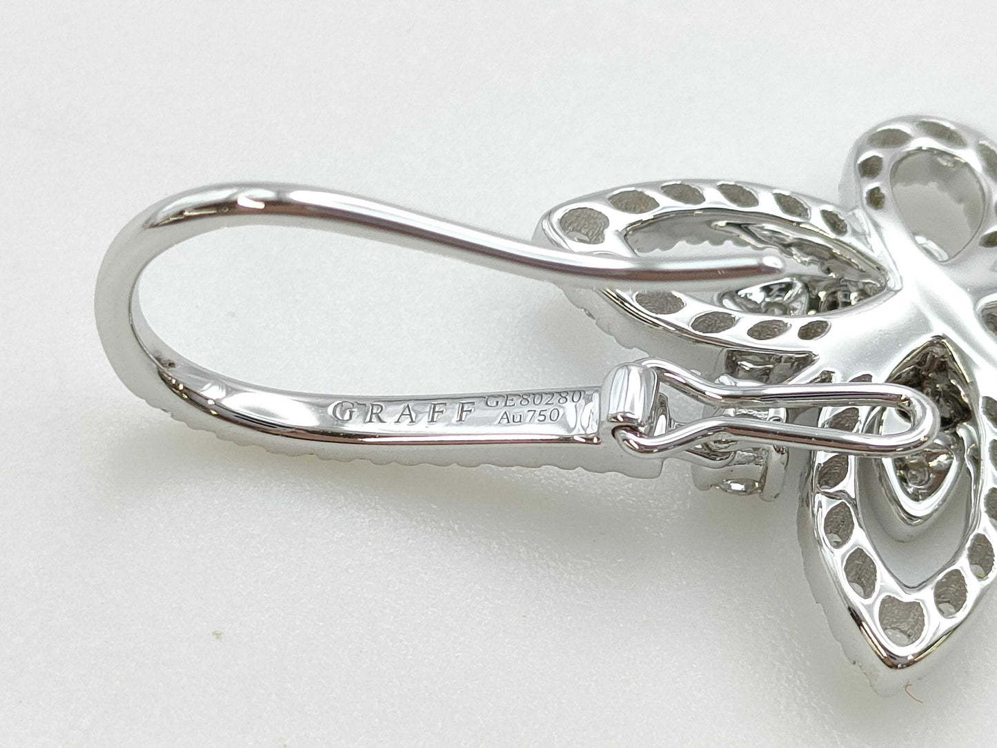 GRAFF Butterfly Diamond WG Au750 4.8g Earrings