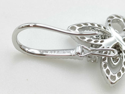 GRAFF Butterfly Diamond WG Au750 4.8g Earrings