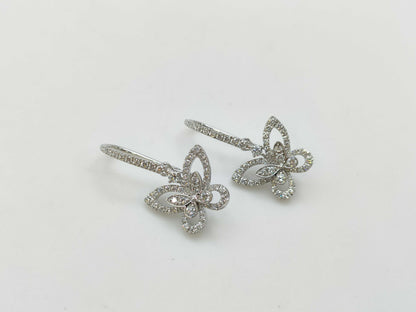GRAFF Butterfly Diamond WG Au750 4.8g Earrings