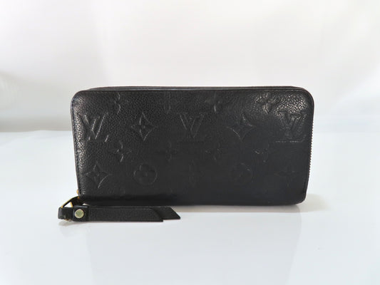 LOUIS VUITTON Monogram Empreinte Zippy Wallet
