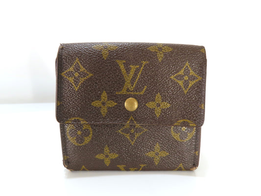 LOUIS VUITTON Monogram Double Hook Wallet