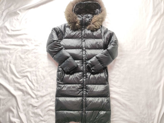 DUVETICA fur-trimmed down coat