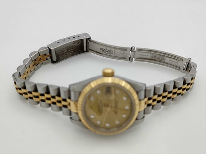 ROLEX 79173G P645088 Champagne Dial Women's Watch