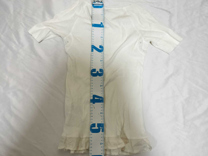 MONCLER tank top ruffle shirt