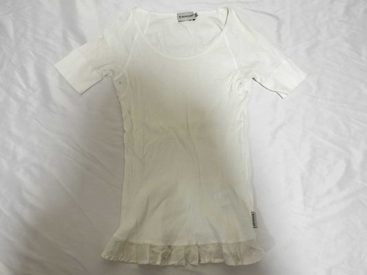 MONCLER tank top ruffle shirt