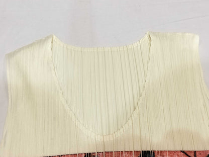 PLEATS PLEASE Issey Miyake Pleats Please Sleeveless Top