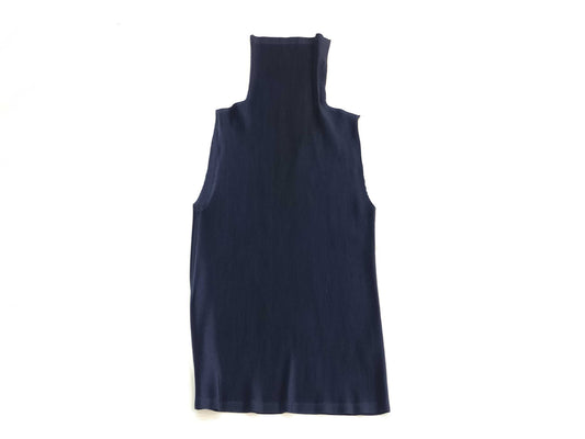 PLEATS PLEASE Issey Miyake Pleats Please High Neck Sleeveless Top