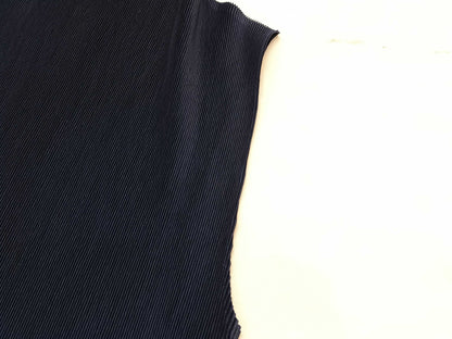 PLEATS PLEASE Issey Miyake Pleats Please High Neck Sleeveless Top