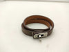 HERMES Mini Kelly Double Tour W Engraved Bracelet/Bangle