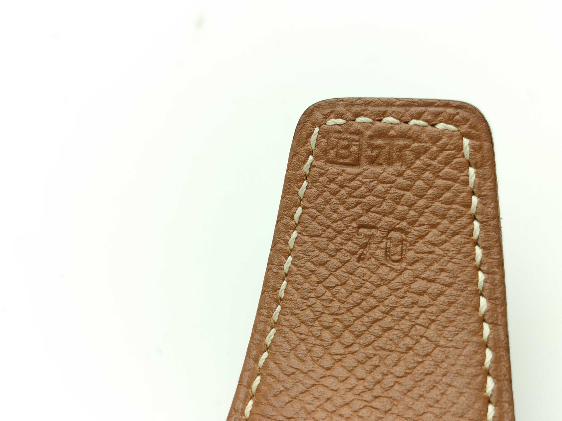 HERMES Mini Constance □B 70 GD hardware belt