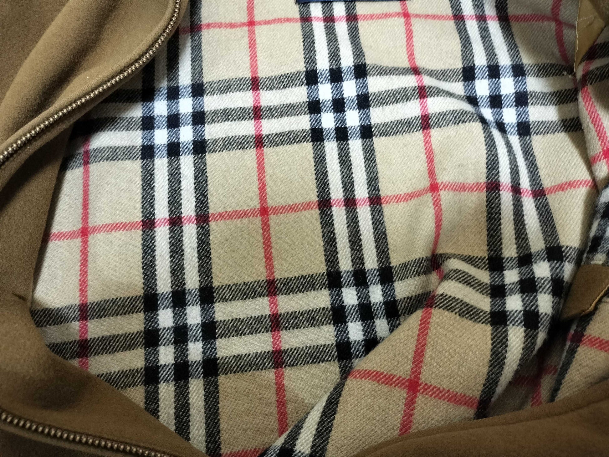 BURBERRY Men's Wool Blouson Jacket