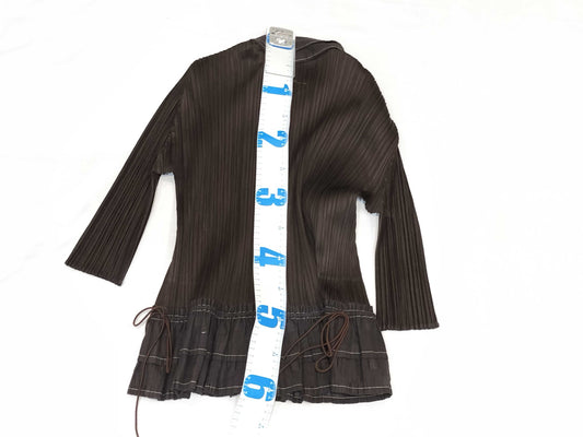 PLEATS PLEASE ruffle shirt