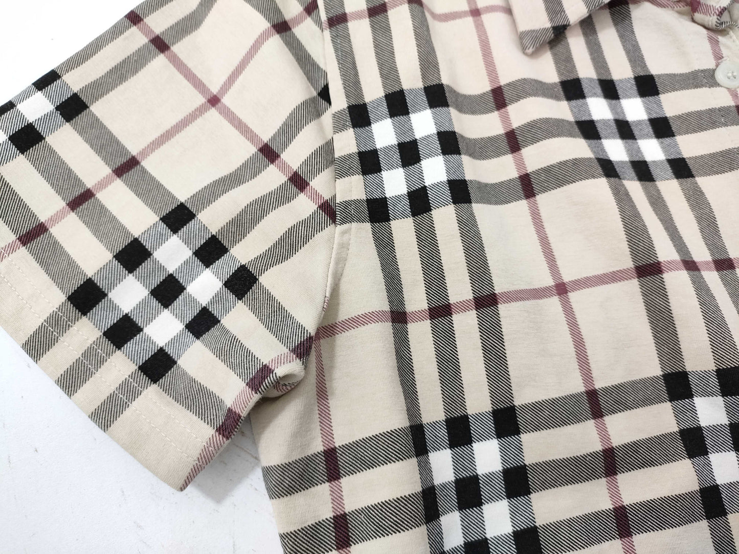 BURBERRY Nova Check Polo Shirt, Condition Considered, Tops
