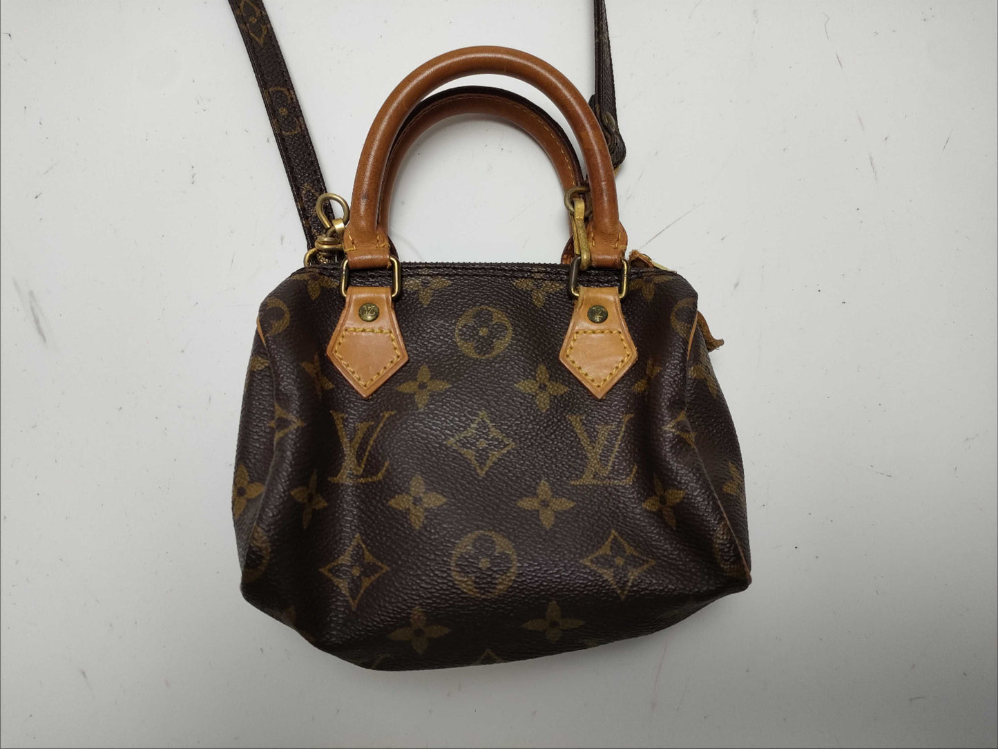 LOUIS VUITTON Monogram M41534 Mini Speedy Handbag