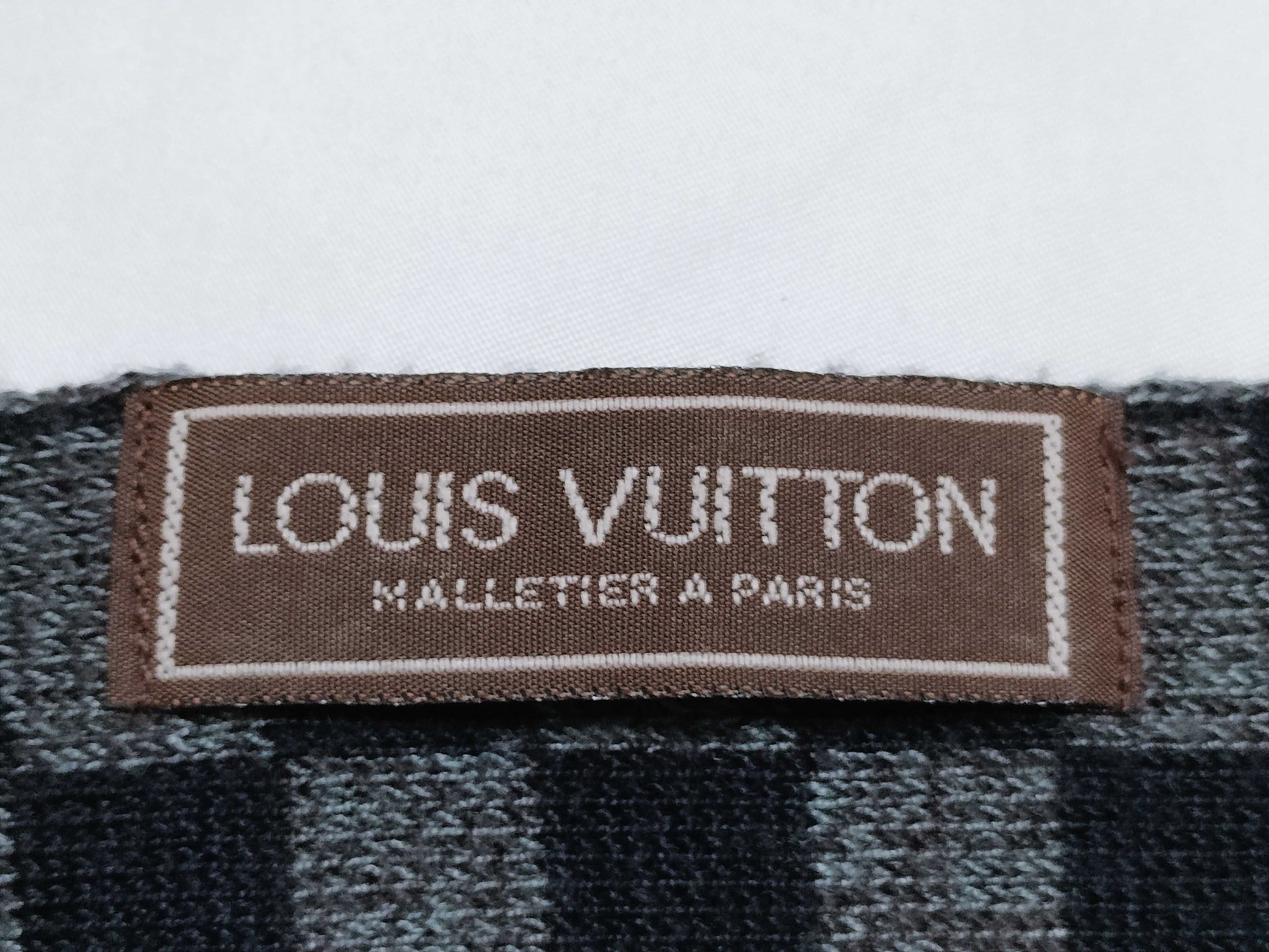 LOUIS VUITTON Damier Damier Pattern Scarf 
