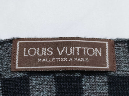 LOUIS VUITTON Damier Damier Pattern Scarf 