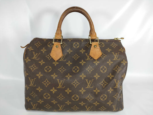 LOUIS VUITTON Monogram M41108 Speedy 30 Boston Bag