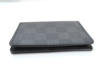 LOUIS VUITTON Damier Graphite Card Case, Pass Case, Business Card Case