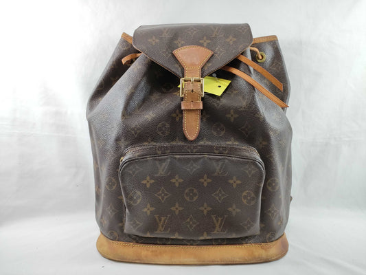 LOUIS VUITTON Monogram M51136 Montsouris MM Backpack