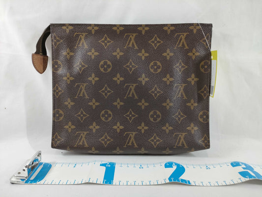 LOUIS VUITTON Monogram M47542 Poche Toilette 26 Second Bag